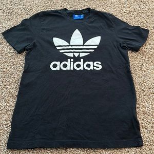 Unisex Adidas Black Tshirt